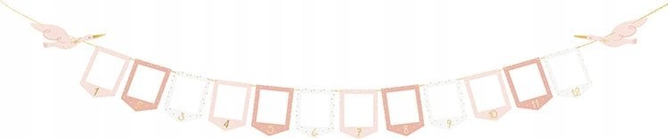 PartyDeco Girlanda na zdjęcia Bocian 10.5x15cm