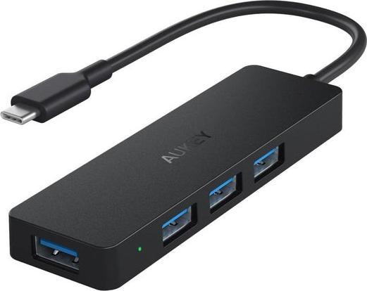 HUB USB Aukey 4x USB-A 3.1 Gen1 (CB-C64)