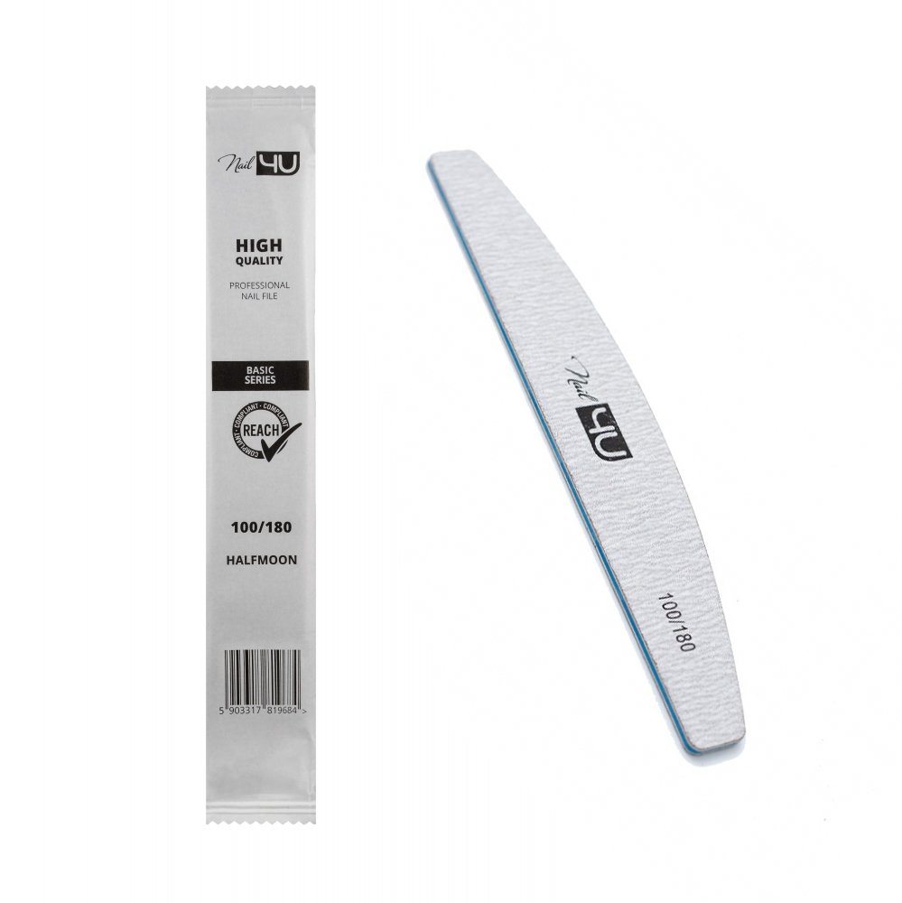 Nail4U Pilnik BASIC III Łódka 100/180 1 sztuk