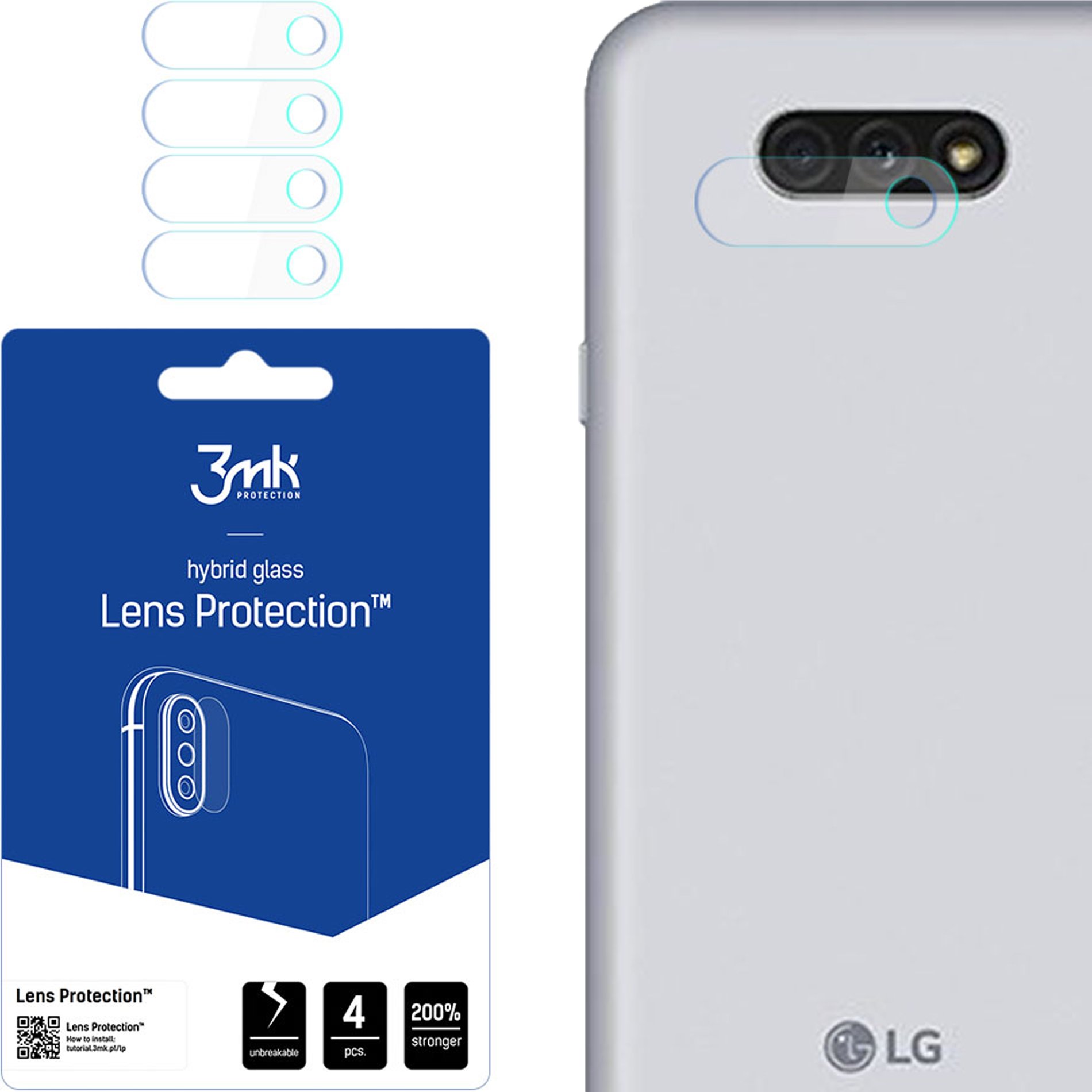 LG Q31 - 3MK LENS PROTECTION