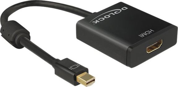 Adapter AV Delock DisplayPort Mini - HDMI czarny (62611)