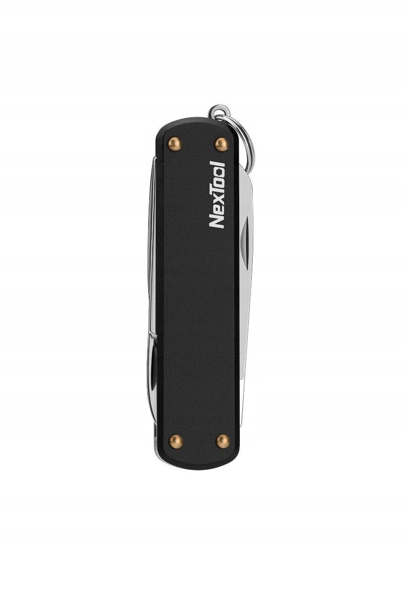 Nóż wielofunkcyjny NexTool Mini Pocket Knife NE0141 4w1 czarny