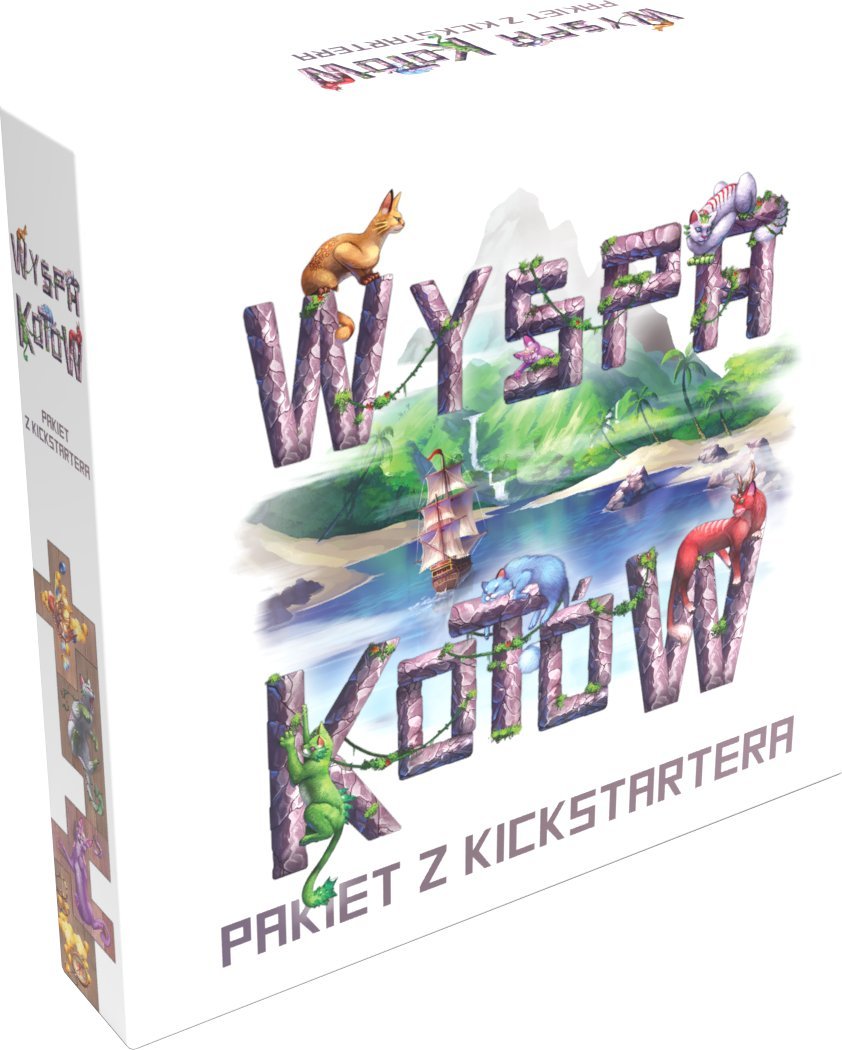 Lucky Duck Games Dodatek do gry Wyspa kotów: Pakiet z Kickstartera