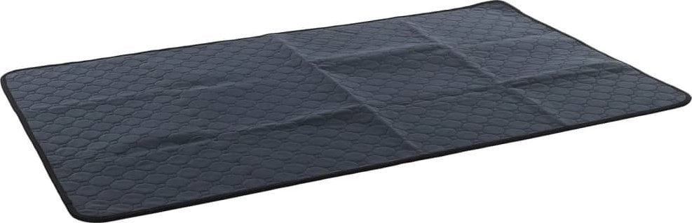 Flamingo Mata treningowa Patsy XXL, antypoślizgowa, wielorazowa, szara