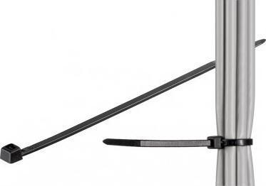 Organizer Goobay Opaska zaciskowa Czarny 100 sztuk (17070)