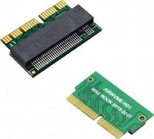 Renov8 Adapter from 12+16 pin Apple SSD proprietary connector to M.2 with M-key