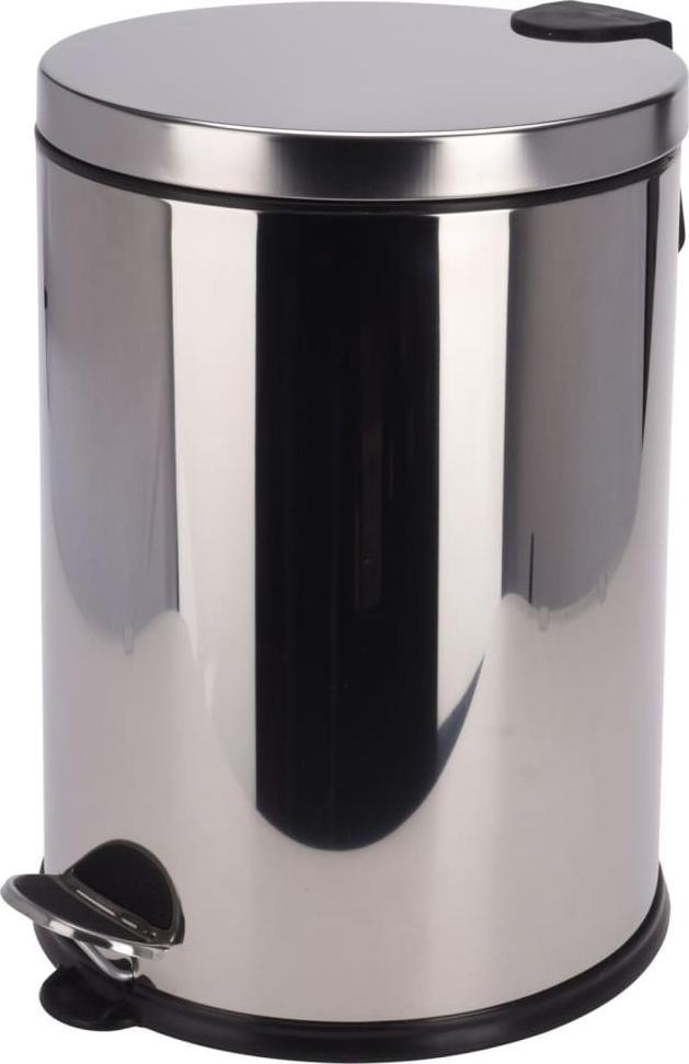 Kosz na śmieci Excellent Houseware na pedał srebrny (442484)