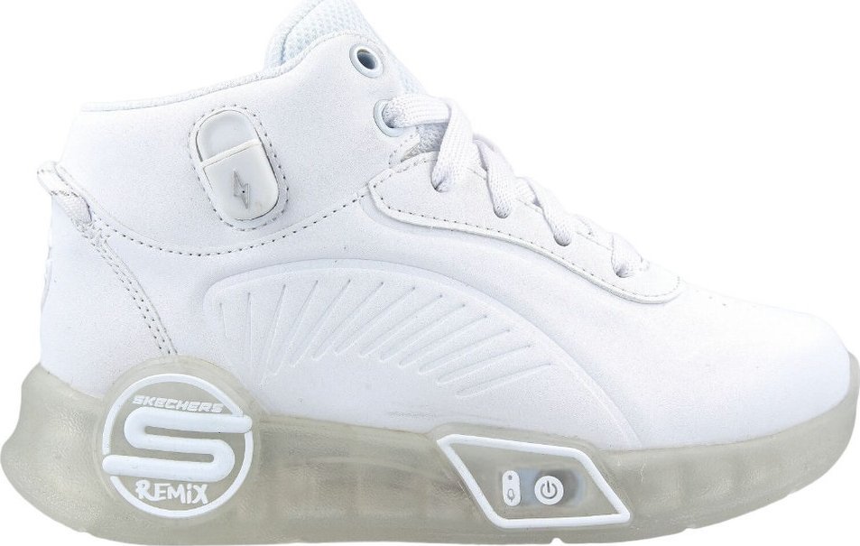 Skechers Buty dziecięce SKECHERS S-Lights Remix (310100L-WHT) 35