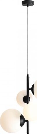 Lampa wisząca Aldex Nowoczesna lampa wisząca czarna Aldex BALIA kule 1039L1