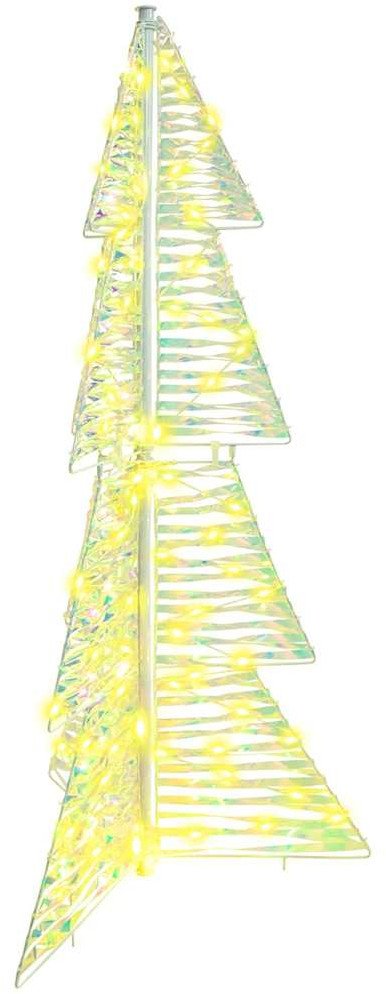 vidaXL Choinka z 100 diodami LED Ciepła biel 120 cm PET