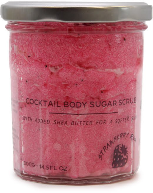 Organic Shop Cukrowy peeling do ciała - Truskawkowy rum 300g