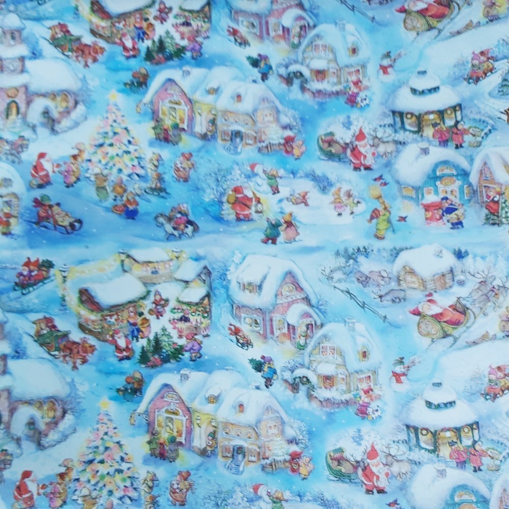 Papier ozdobny do pakowania prezentów 70cmx10m 1m1