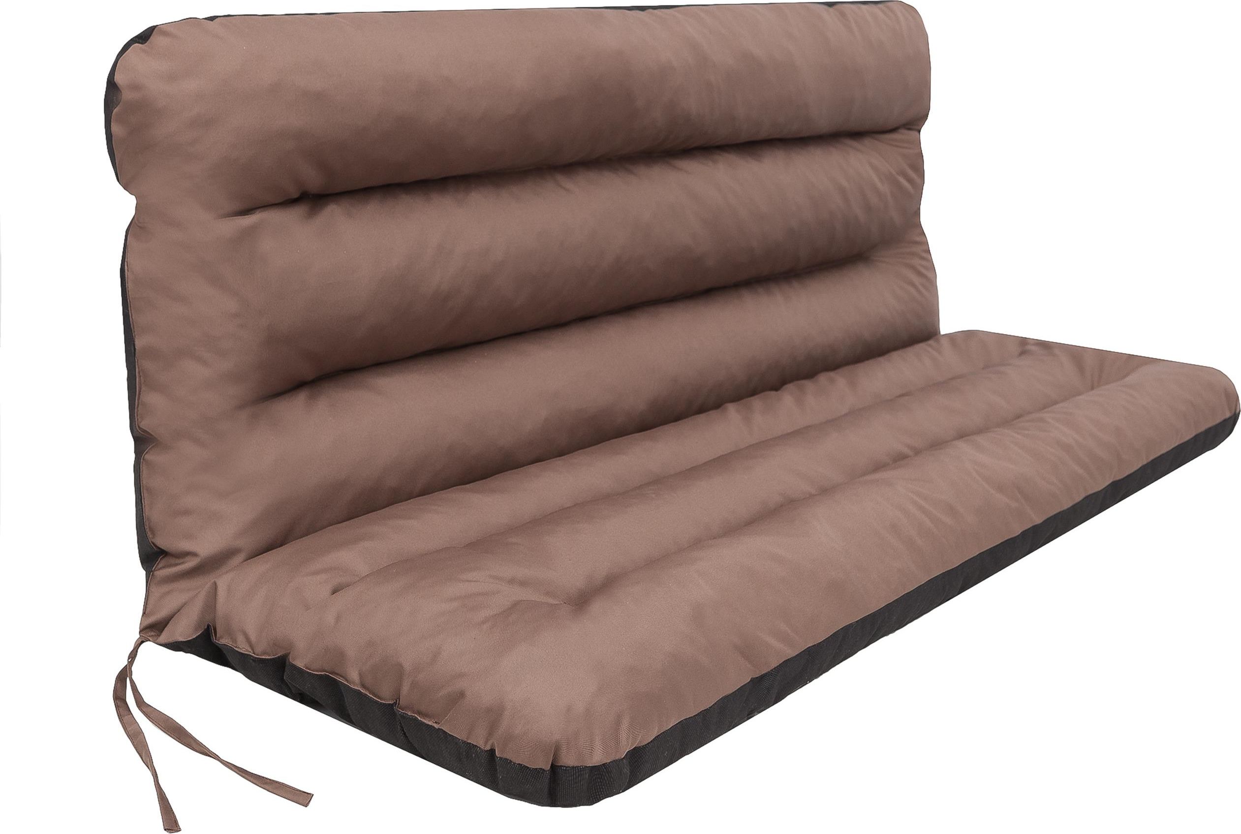 Hobbygarden PODUSZKA NA HUŚTAWKĘ OGRODOWĄ - ANIA 150 cm - JASNO BRĄZOWA