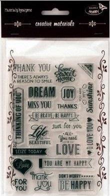 Stemple kreatywne angielskie kultowe napisy