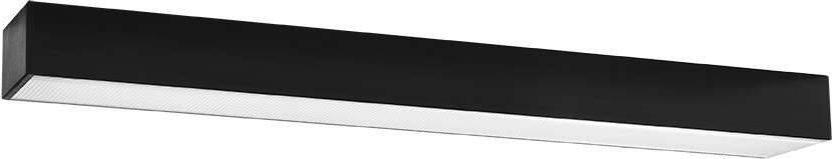 Lampa sufitowa Thoro LAMPA sufitowa PINNE SOL TH045 prostokątna OPRAWA metalowa LED 22W 4000K listwa czarna