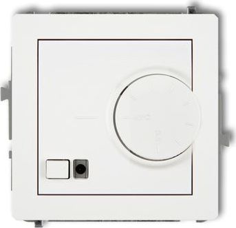 Karlik DECO Regulator elektroniczny temperatury z czujnikiem powietrznym biały mat 25DRT-2