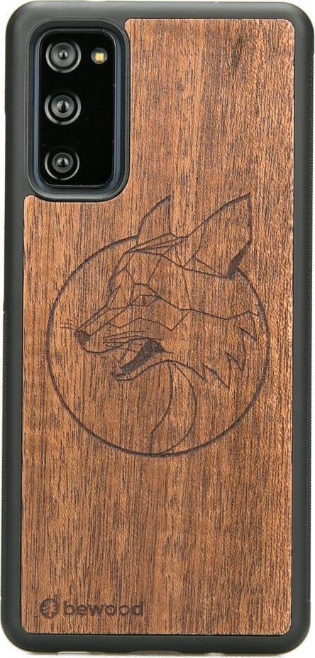 BeWood Drewniane Etui Samsung Galaxy S20 FE LIS MERBAU