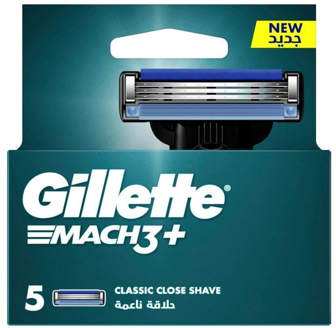 GILLETTE_Mach3+ wkłady 5szt.