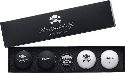 Volvik morele Piłki golfowe VOLVIK SKULL - Czaszka (zestaw 4 piłek z markerem)