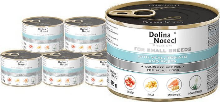 Dolina Noteci Premium z cielęciną i makaronem 12x185g