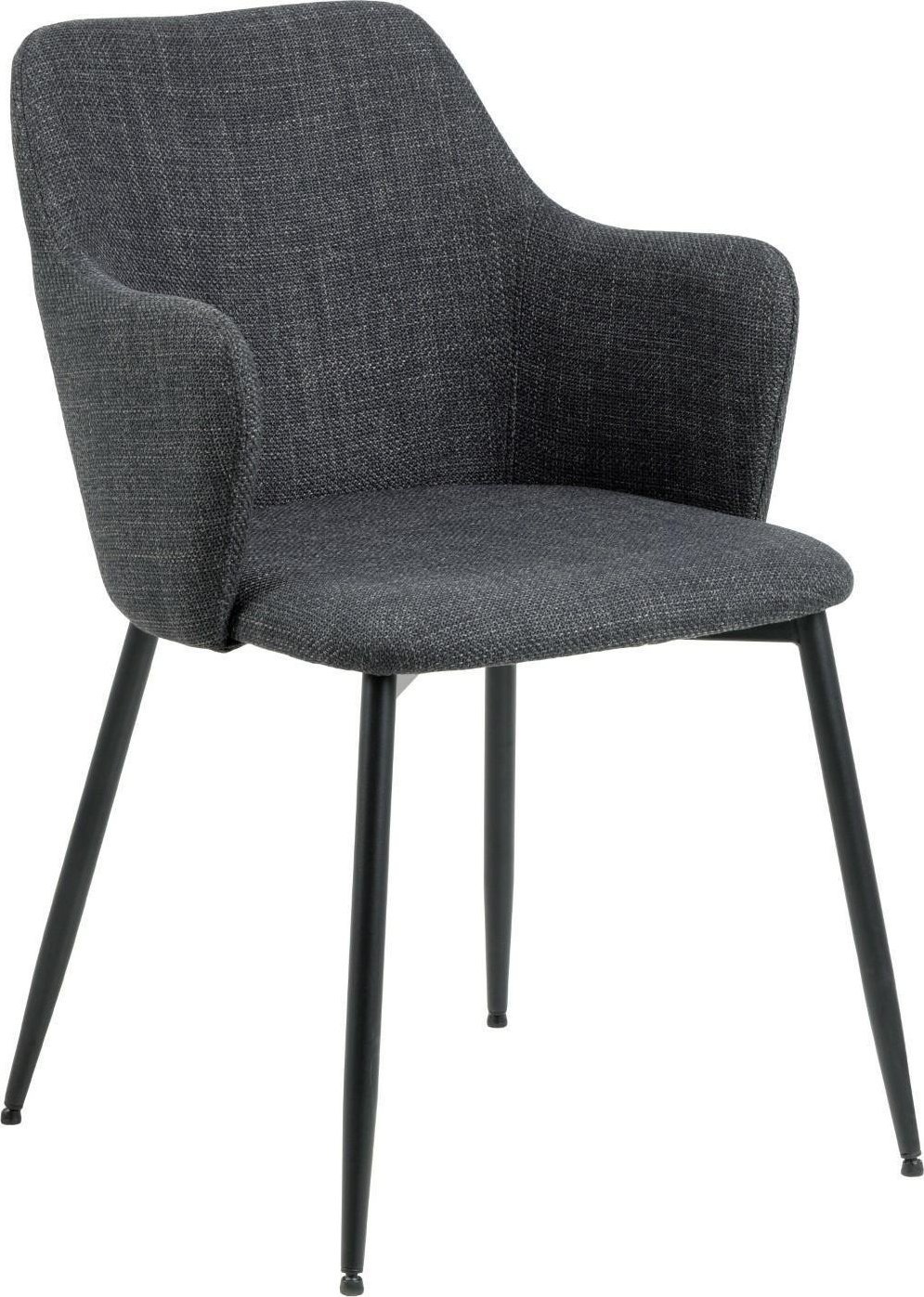 Actona Krzesło Ilsa z podłokietnikami szary
