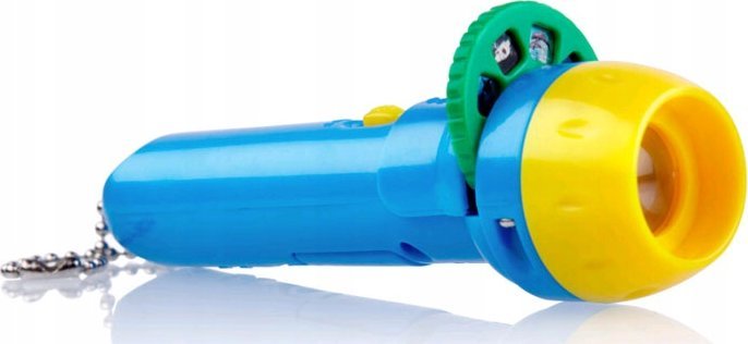 Kids World Fotoprojektor latarka mini projektor zdjęć zwierzątka 24 slajdy