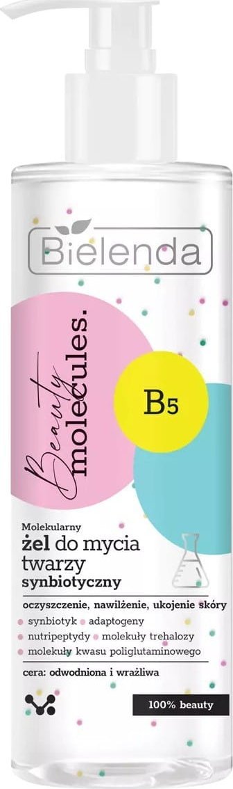 Bielenda Beauty Molecules Molekularny żel do mycia twarzy 195ml