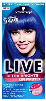 Schwarzkopf LIVE 95 ELEKTRYCZNY BŁĘKIT