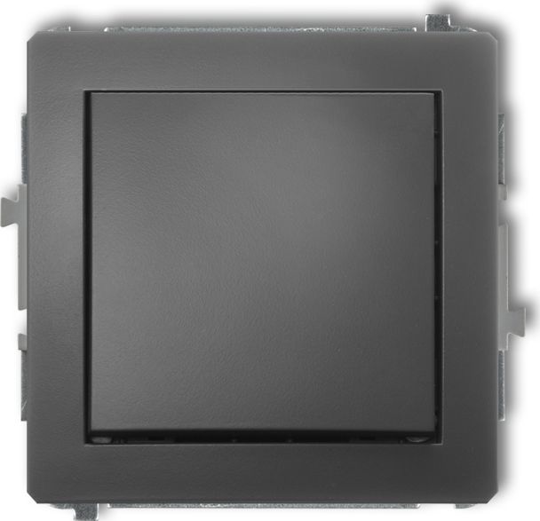 Karlik Łącznik Deco jednobiegunowy grafitowy mat (28DWP-1)