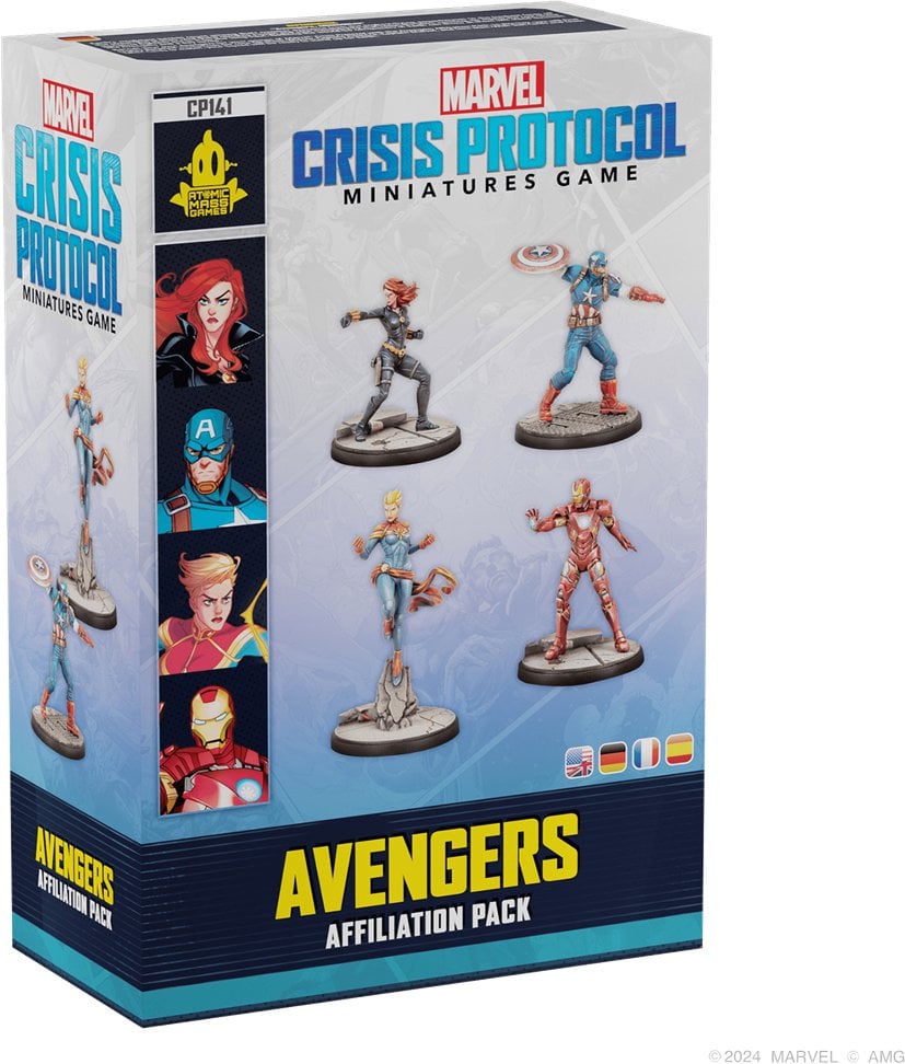 Marvel: Crisis Protocol - Avengers Affiliation Pack