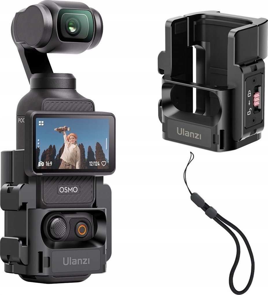 Ulanzi Obudowa Osłona Uchwyt Mocowanie System GoPro 1/4'' ISO do DJI OSMO POCKET 3 / C014 / PK-06