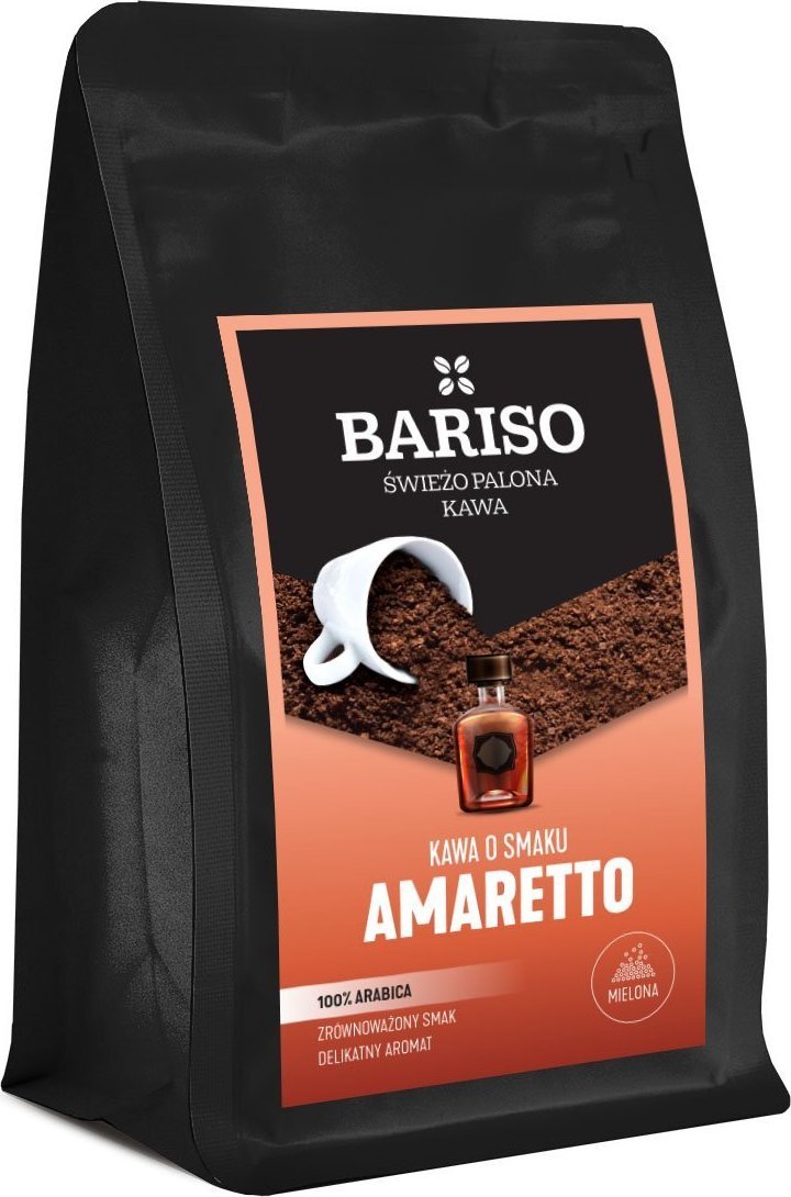 Kawa mielona Bariso o smaku Amaretto 200 g