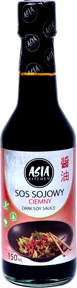 Asia Kitchen Sos sojowy ciemny 150ml - Asia Kitchen