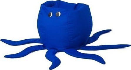 Go Gift Pufa worek sako OŚMIORNICA niebieski L 80x80