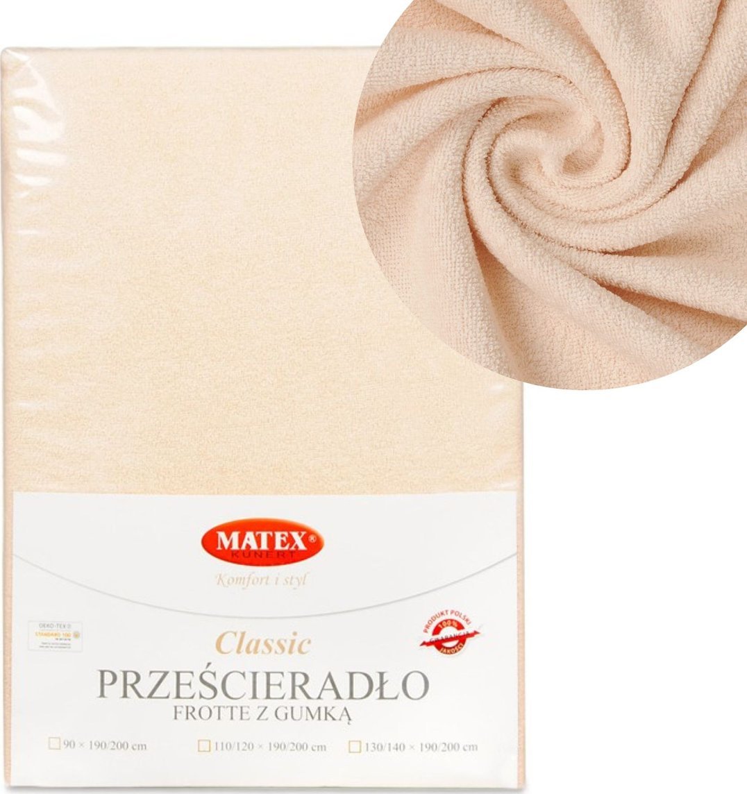 BabyMatex Prześcieradło 70 x 140 z Gumką Frotte CLASSIC 15