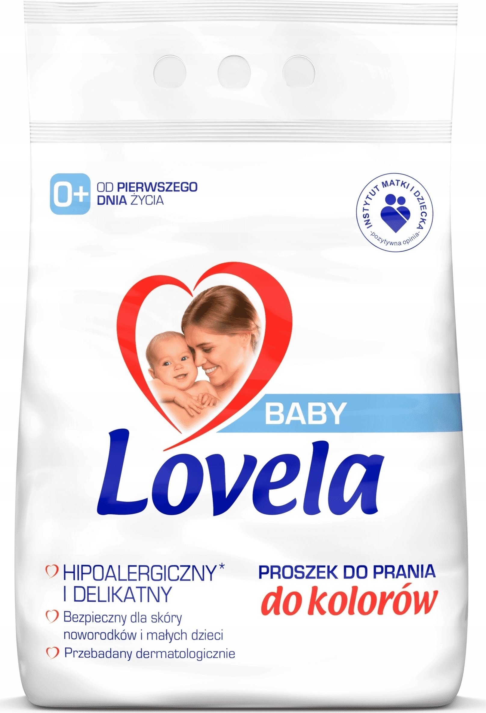 Lovela Proszek do prania hipoalergiczny dla niemowląt 0+ kolor 4,1 kg