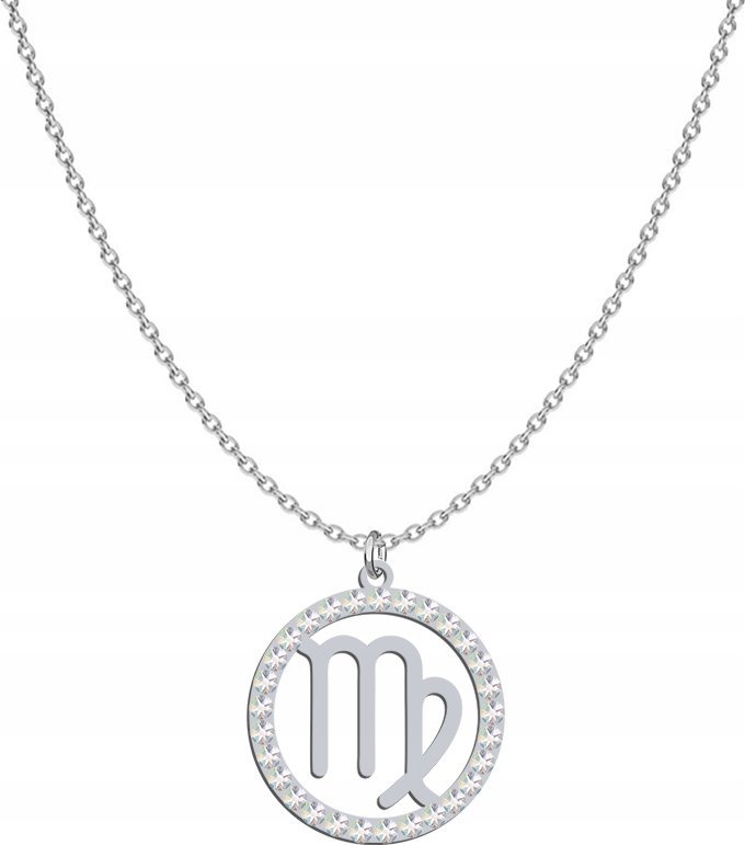 Radziszewska Jewellery Naszyjnik Znak Zodiaku PANNA srebro DEDYKACJA GRAT