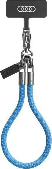Audi Audi uniwersalna smycz do telefonu 28cm 8mm niebieski/blue AU-HSL8-R8/D1-BE