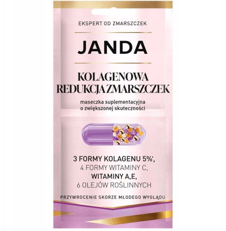 JANDA My Clinic Maseczka Suplementacja Kolagenowa Redukcja zmarszczek 8 ml