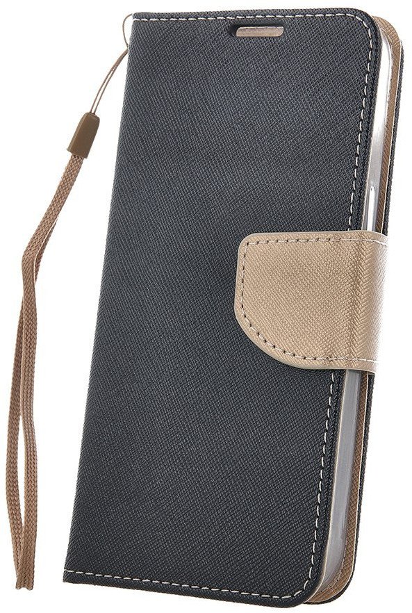 Etui Smart Fancy do iPhone 16 6,1" czarno-złote