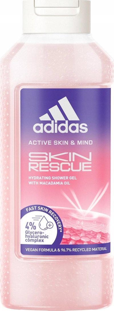 Alkotest ADIDAS Active Skin&Mind Skin Rescue SHOWER GEL 400ml