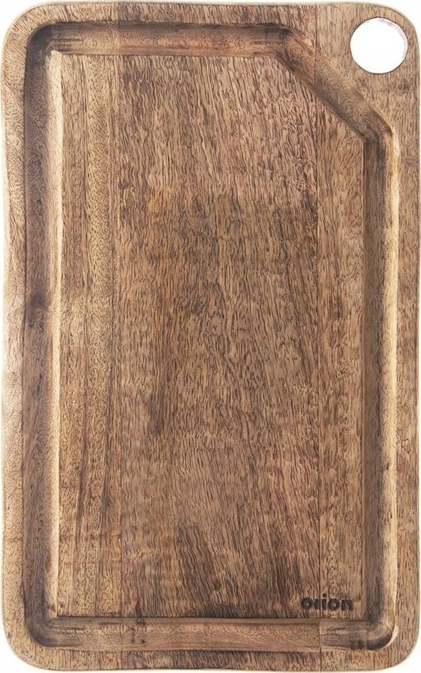 Deska do krojenia Orion Deska do Krojenia Drewniana Duża Prostokątna Solidna ORION 39,5 x 23 cm