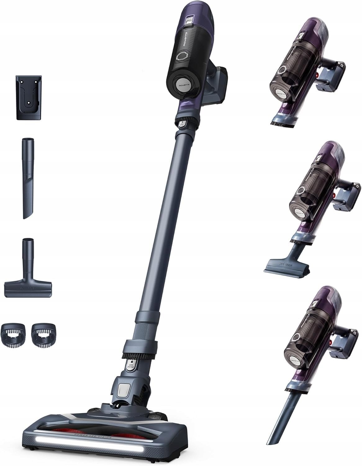 Odkurzacz pionowy Rowenta X-Pert 6.60 Essential Odkurzacz bezprzewodowy 100W zestaw