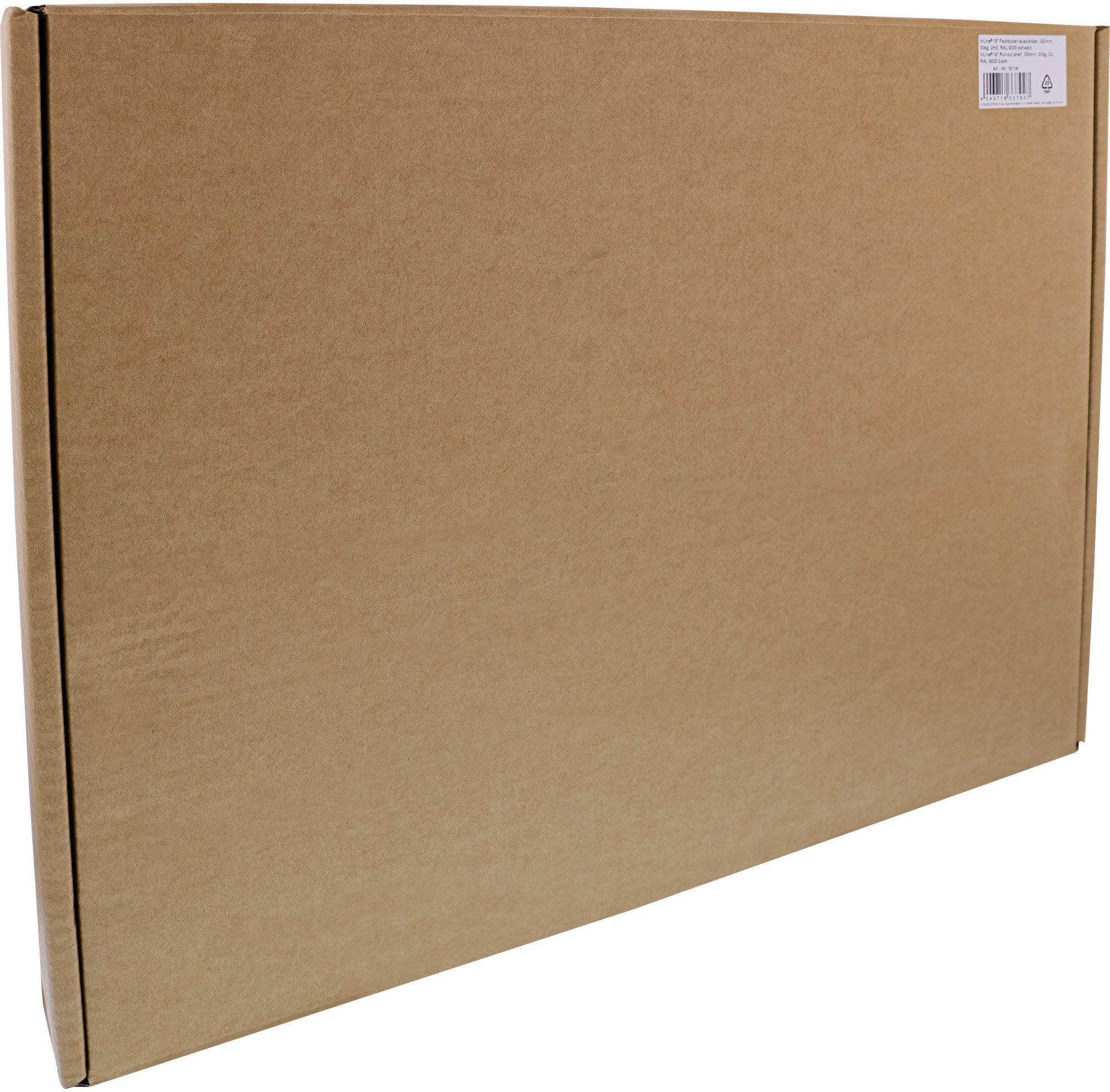 Triton InLine® 19" Półka wysuwana, 350mm, 30kg, 2HE, RAL 7035 jasnoszary