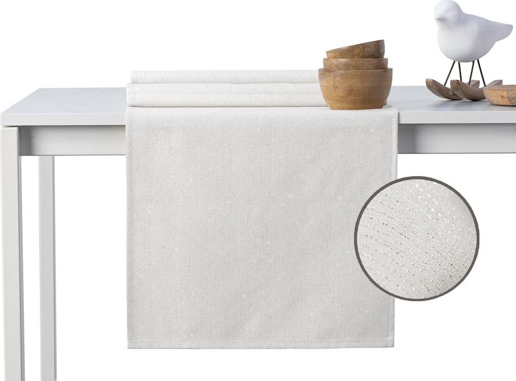 Decoking DecoKing bieżnik na stół bawełna SPARKLE HMD KREMOWY 40X120