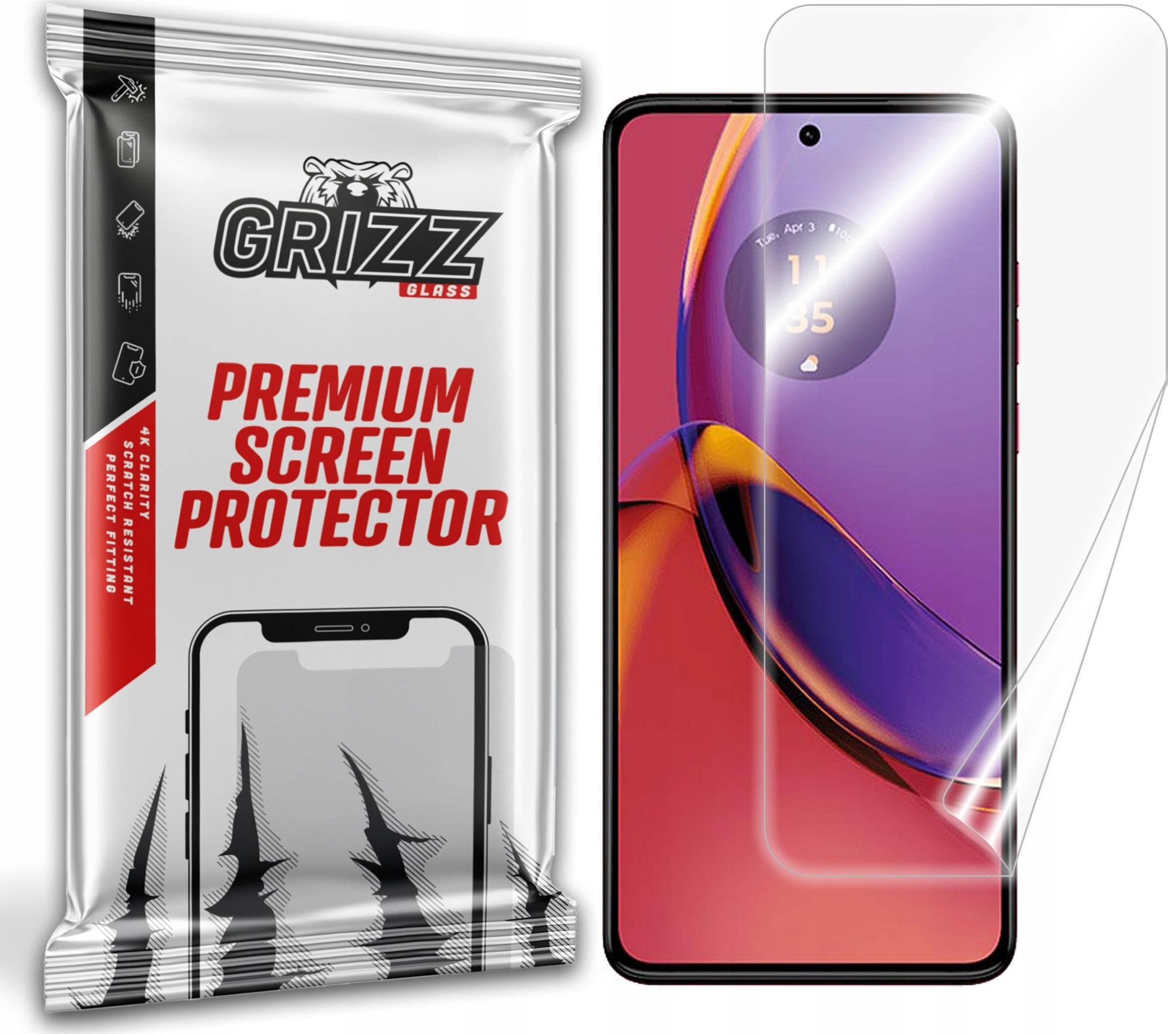 GrizzGlass Folia ceramiczna GrizzGlass CeramicFilm do Motorola Moto G84 5G