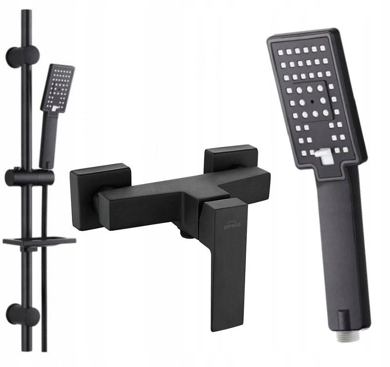 BATERIA NATRYSKOWA PAROS TREND CZARNA