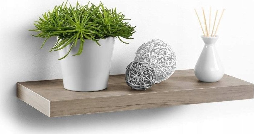 Homea Półka wisząca na ścianę z MDF, dł. 50 cm