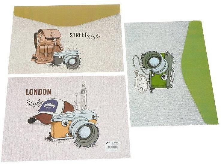 Teczka A4 tekturowa zapinana nitem (12szt)