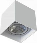 Lampa sufitowa Nowodvorski Biała lampa natynkowa Cobble 7791 kostka sufitowa do przedpokoju